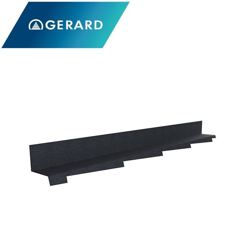Solin latéral crantée GHauche contre mur pour GERARD ELEGANTA (Prix et commande par mètre linéaire) Solin latéral crantée GHauche contre mur pour GERARD ELEGANTA (Prix et commande par mètre linéaire)