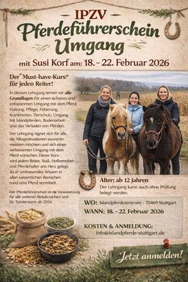 Pferdeführerschein Umgang  18.-22.02.2026