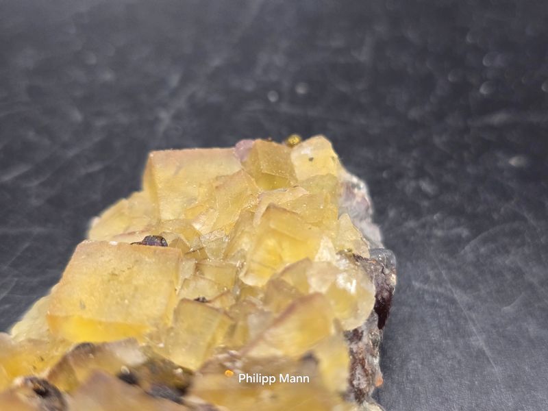 Fluorit mit Pyrit EFS Niederschlag Erzgebirge Fluorit mit Pyrit EFS Niederschlag Erzgebirge