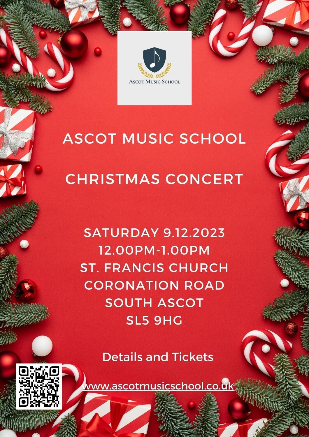 Christmas Concert 2023- Saturday 9.12.2023