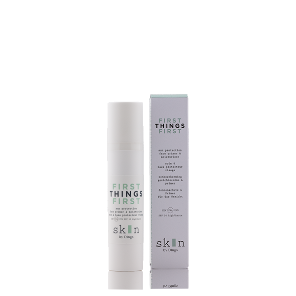 First Things First Face Primer &amp; Moisturiser SPF30