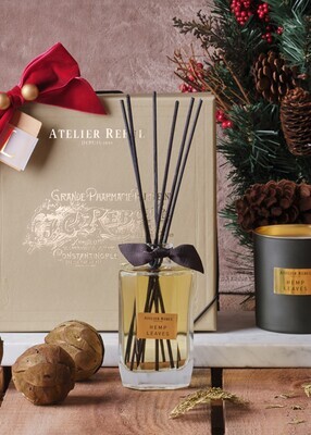 Hemp leaves giftset