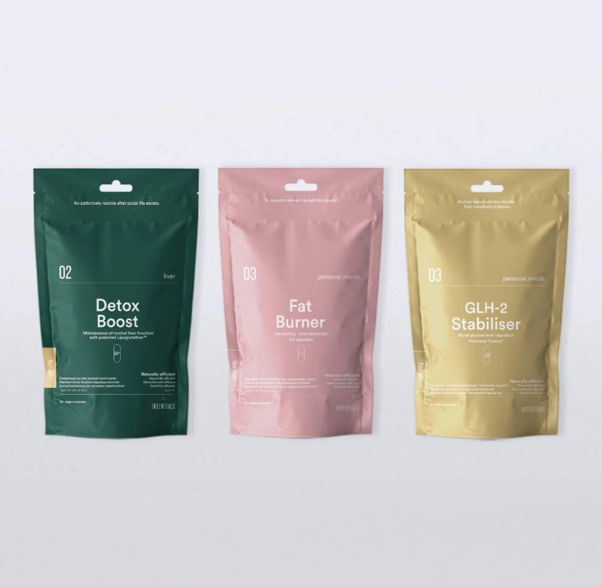 Pack Metabolic GLH2 (3 supp/dag) : 02+03 Fat Burner +03 GLH2-Stabiliser