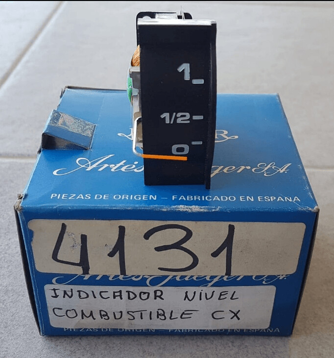 Reloj indicador gasolina citroen cx.