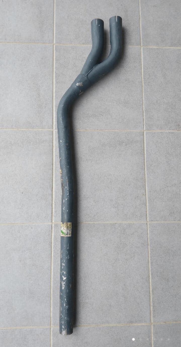Tuberia escape intermedia simca 1200