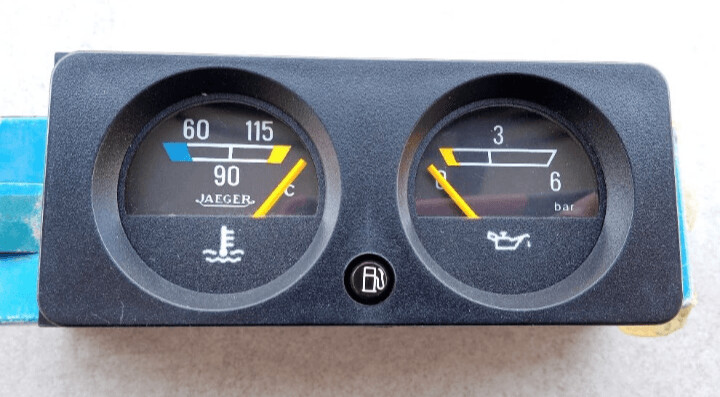 Reloj temperatura y presion aceite renault 5