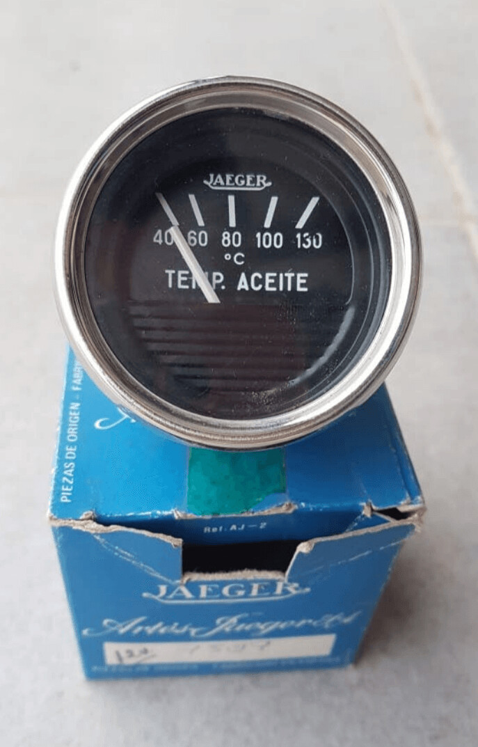 Reloj temperatura aceite jaeger