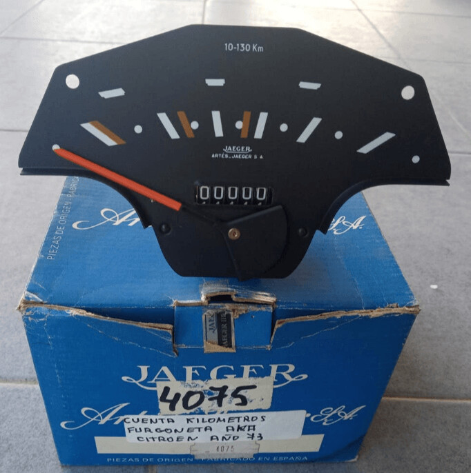 Cuentakilometros citroen 2cv. ak. azam