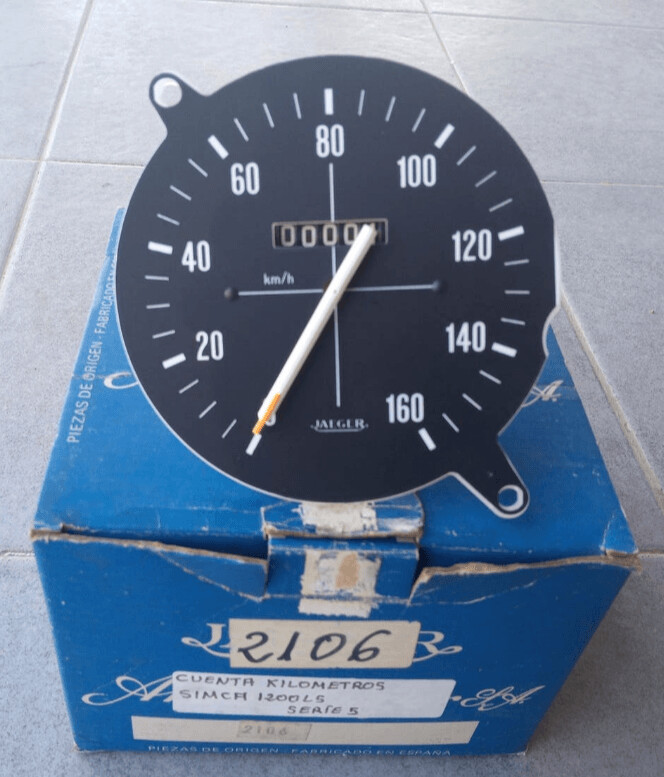 Marcador cuentakilometros simca 1200