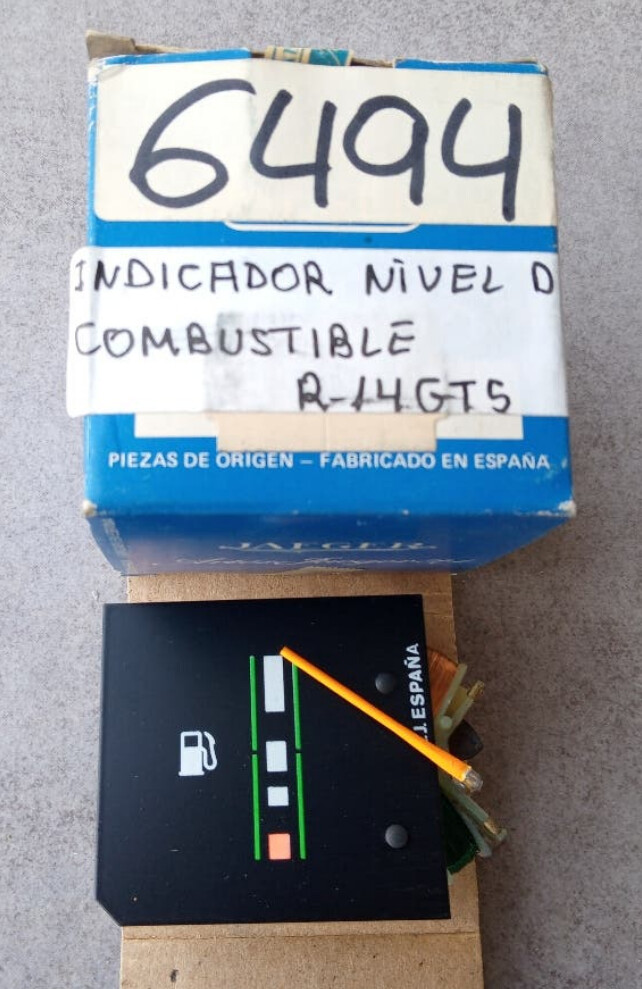 Reloj indicador gasolina renault 14