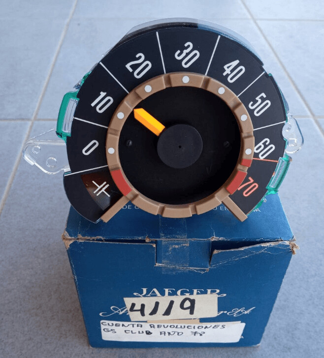 Reloj marcador cuentarrevoluciones Citroen gs club