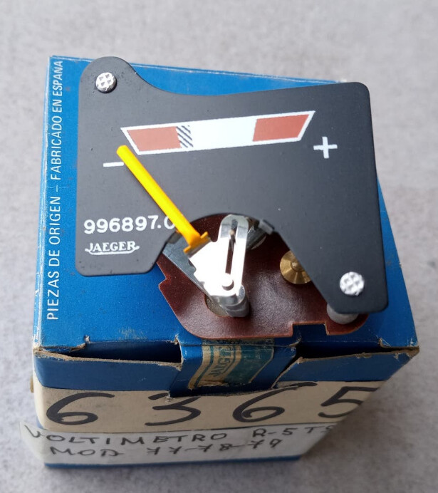 Reloj voltimetro Renault 5 ts