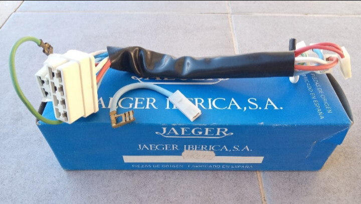 Cableado mando luces Renault 6