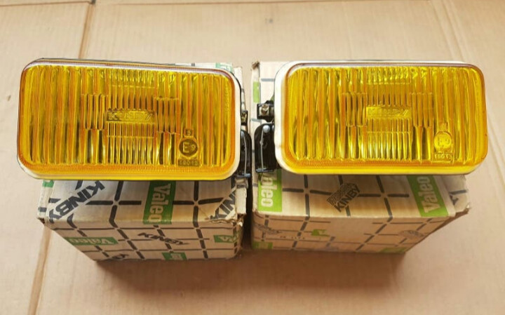 Faros antiniebla amarillo renault 5 TS, TX