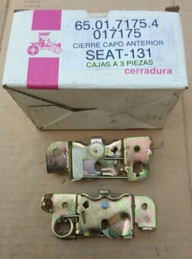 Mecanismo cierre capo Seat 131