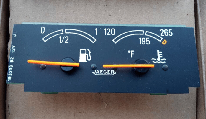 Marcador reloj temperatura gasolina Seat malaga
