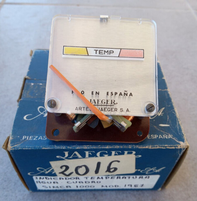 Reloj marcador temperatura Simca 1000