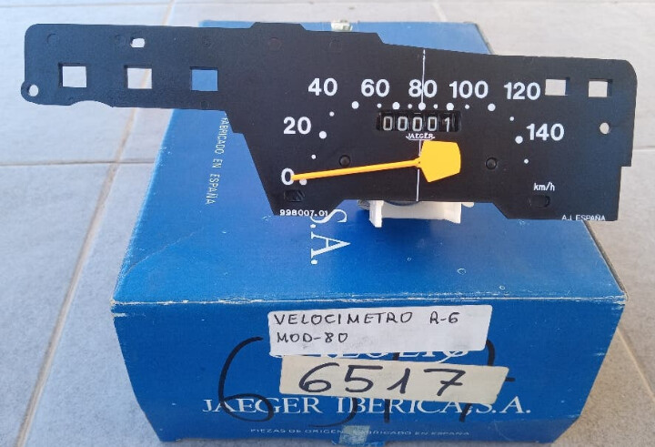 Marcador cuentakilometros Renault 6 mod.80
