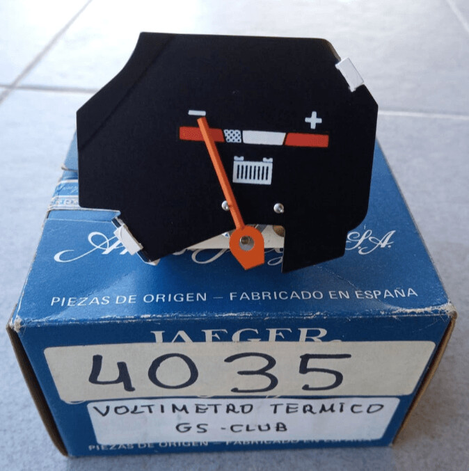 Reloj amperímetro voltímetro Citroen gs club