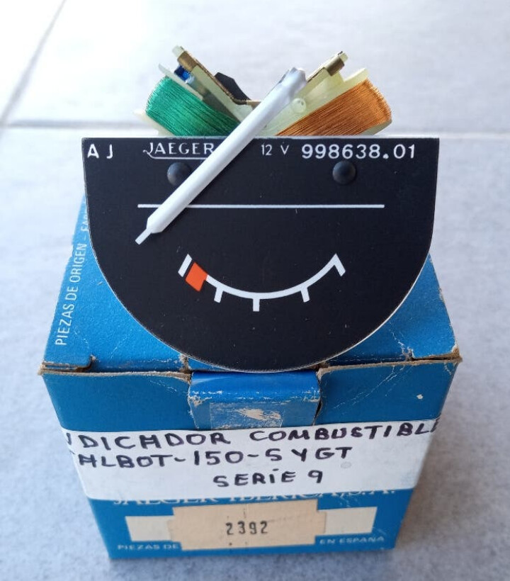 Reloj indicador gasolina Talbot 150