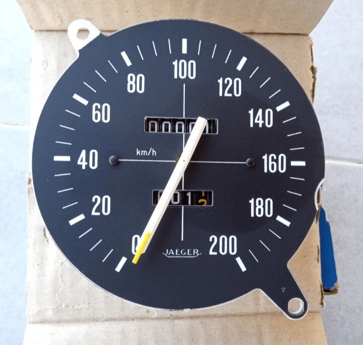 Reloj marcador cuentakilometros Simca 1200