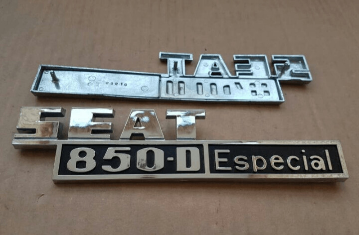 Anagrama Seat 850 especial
