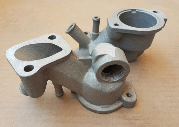 Cuerpo tapa termostato Simca 1200