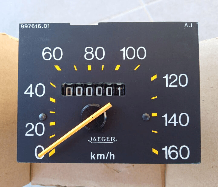 Marcador cuentakilometros Renault 7 6455