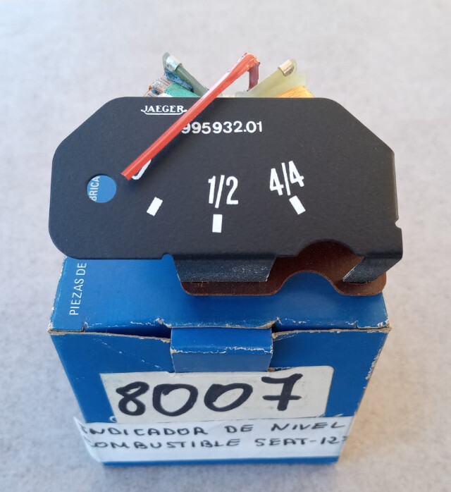 Reloj indicador gasolina Seat 127