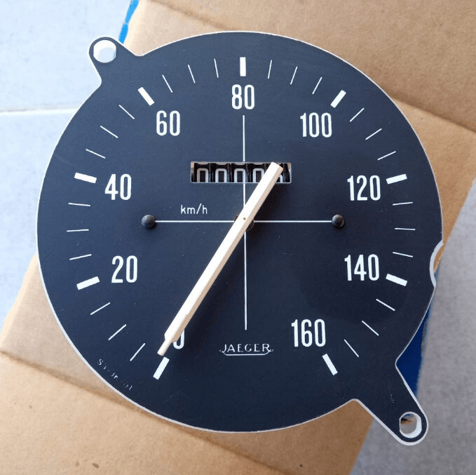 Reloj marcador cuentakilometros Simca 1200 ls