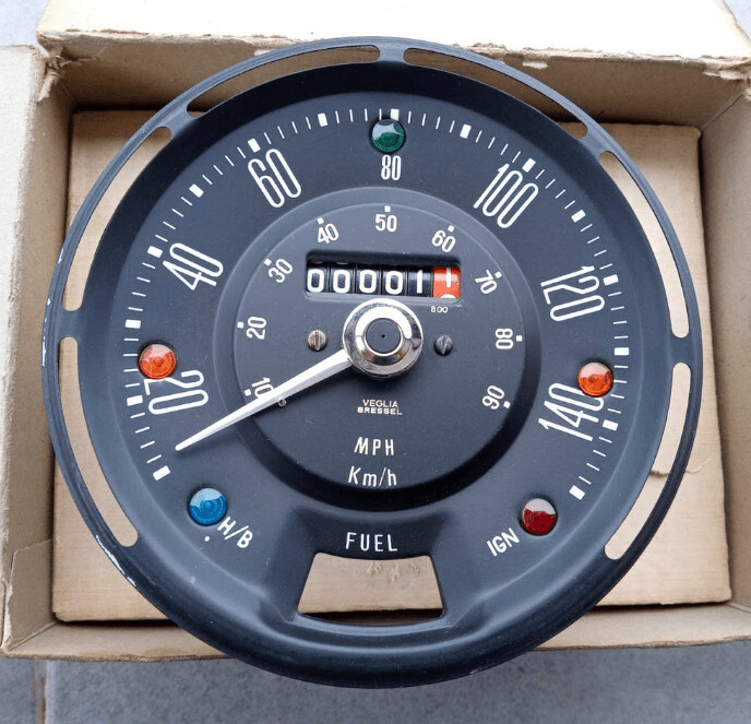 Reloj marcador cuentakilometros Mini