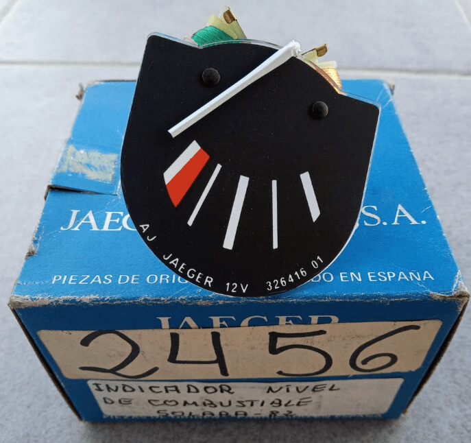 Reloj marcador gasolina Talbot solara