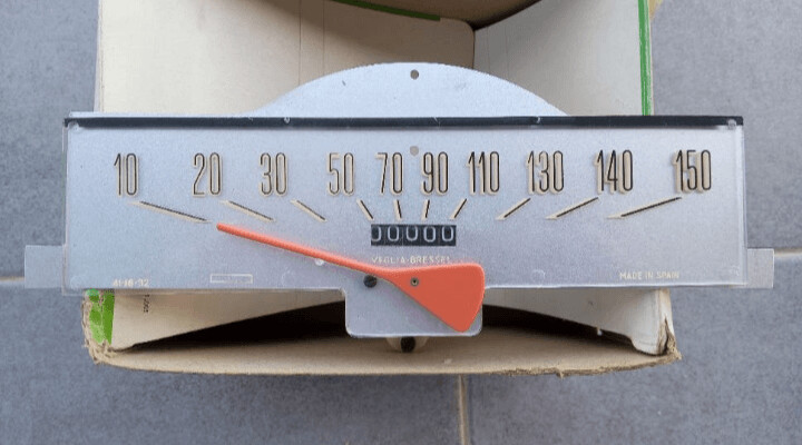 Reloj marcador velocidad Simca 1000