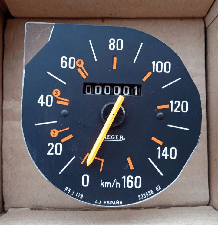 Marcador velocidad RENAULT 5 TL-GTL (jaeger)