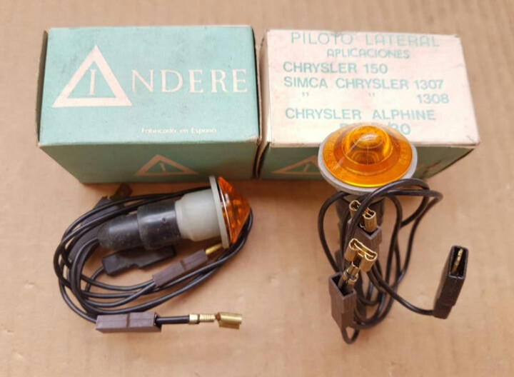 Piloto intermitente Simca-chrysler 150, 1307, 1308