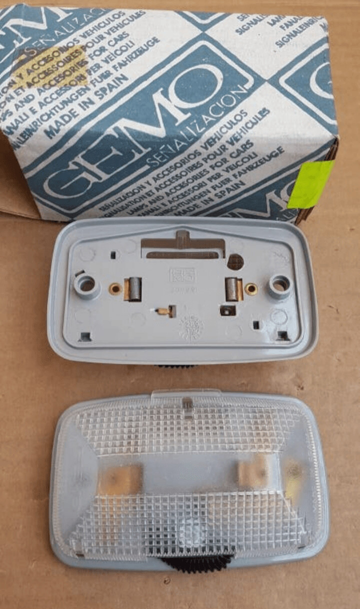 Plafon luz interior citroen 2cv, Visa, c15, c35, gs