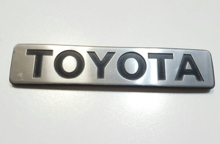 Insignia o anagrama Toyota