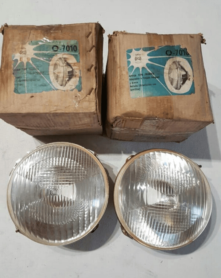 Óptica o faro Renault fregate, Simca, Peugeot
