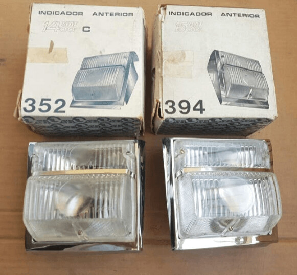 Pilotos delanteros Seat 1500, Seat 1400 C