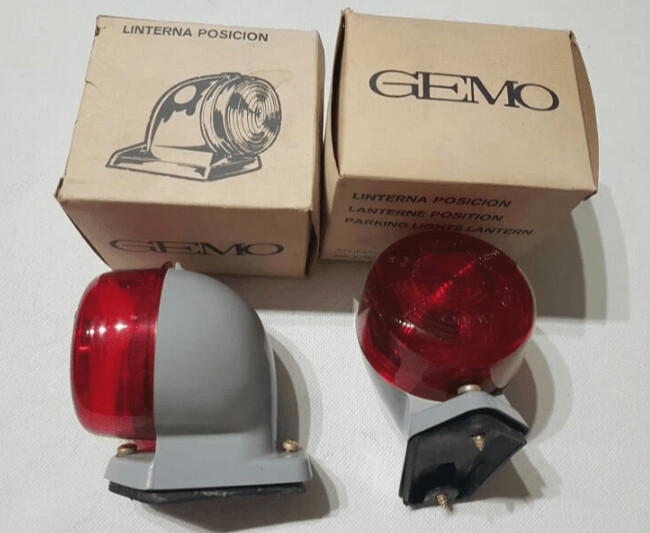 Juego pilotos linterna posición gemo camion, tractor, remolque