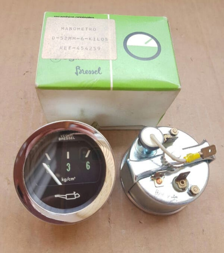 Reloj presion aceite veglia bressel