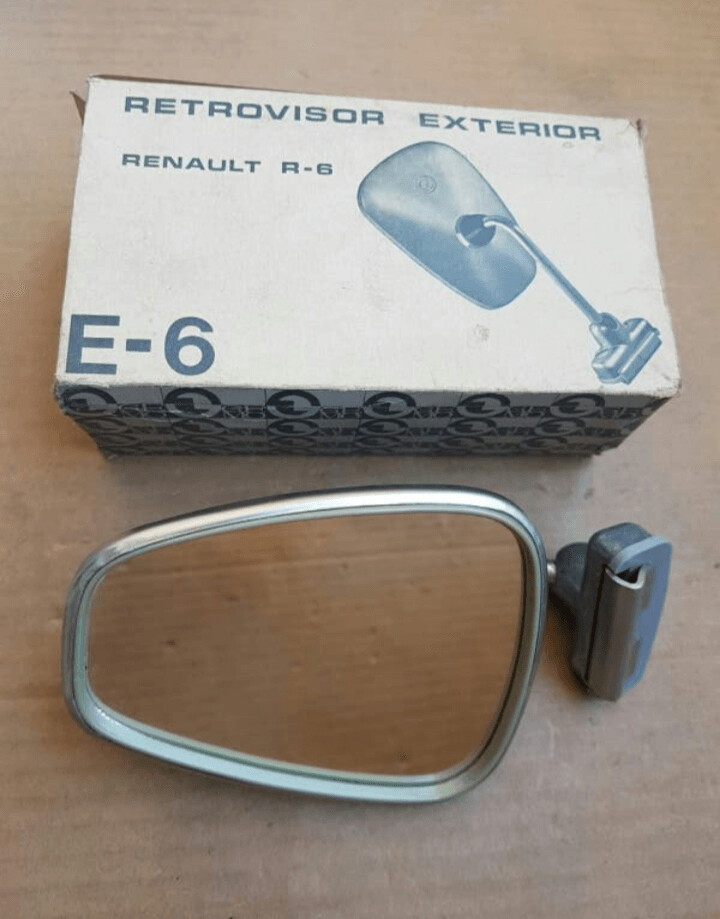 Retrovisor metálico gemo Renault 6