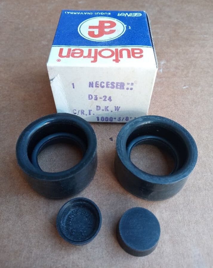 Gomas reparación cilindro rueda trasera DKW F1000