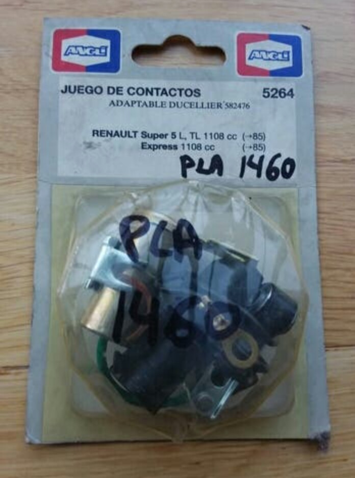 Juego contactos renault 5 l-tl, Renault express