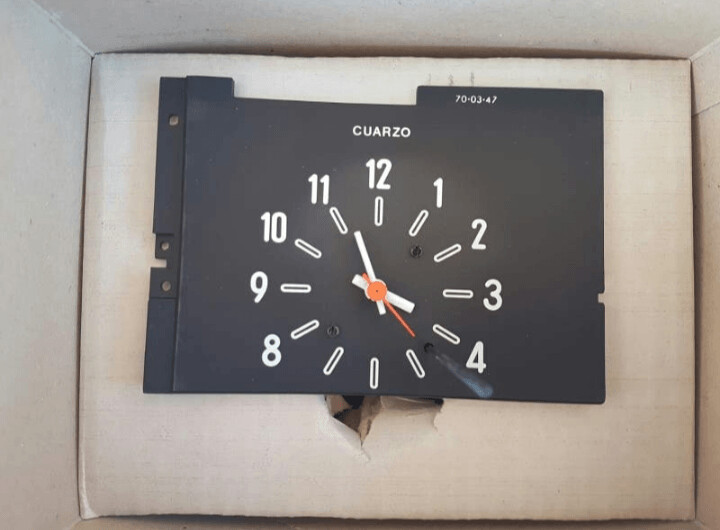 Reloj hora Seat fura, Seat 127