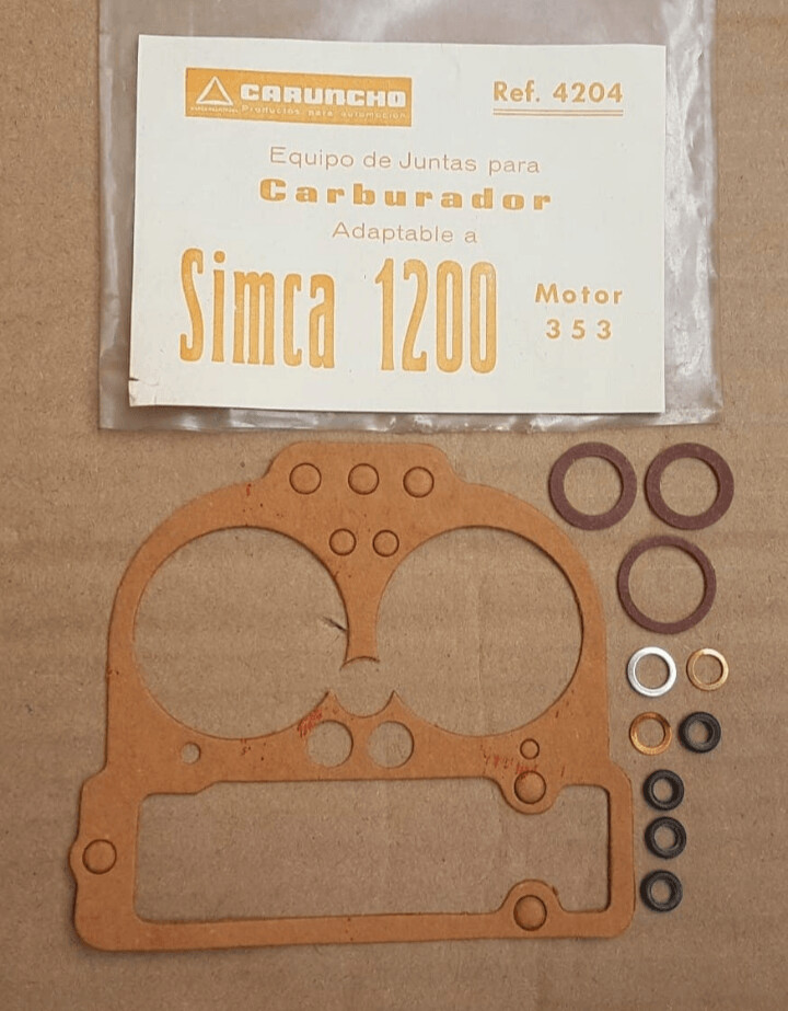 Juntas carburador SIMCA 1200