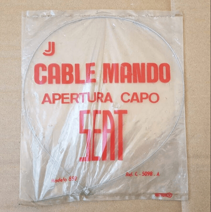 Cable apertura capo SEAT 850