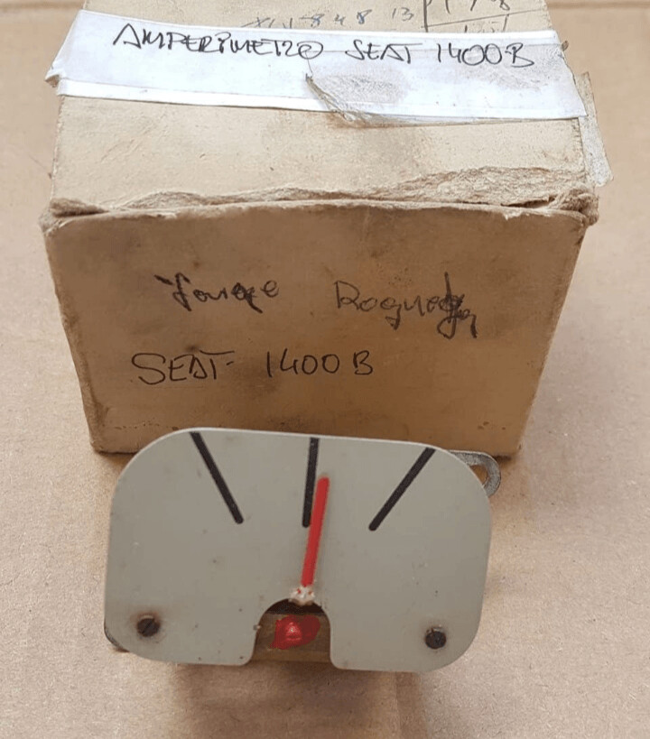 Reloj indicador amperimetro SEAT 1400 B