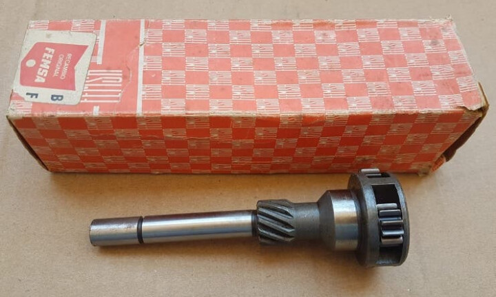 Eje motor arranque MERCEDES L-405D, L-406D, SEAT 1500, SEAT 132