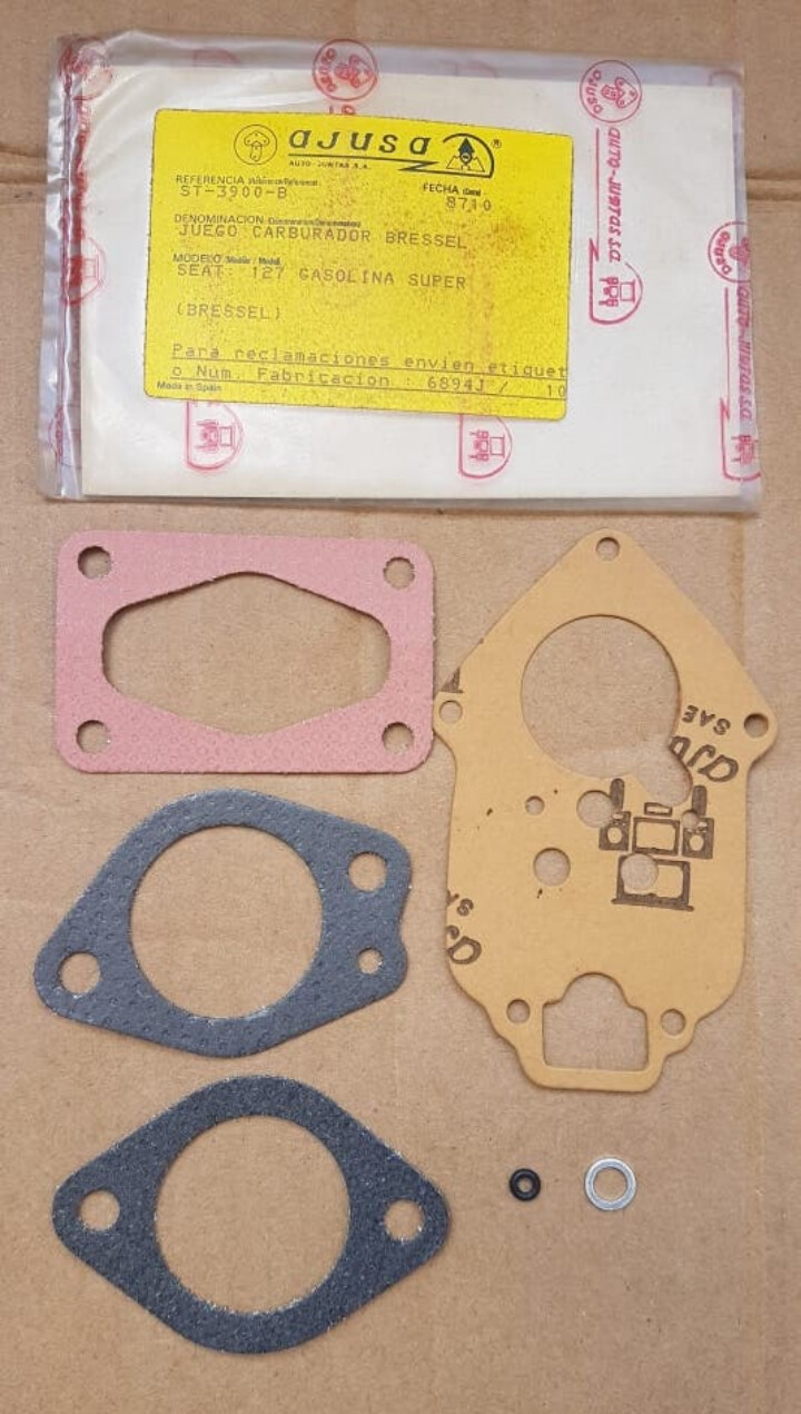 Juntas carburador bressel SEAT 127